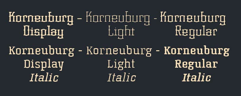 Fonts_Korneuburg