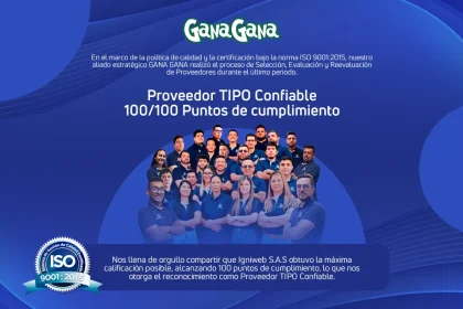 Proveedor confiable GanaGana